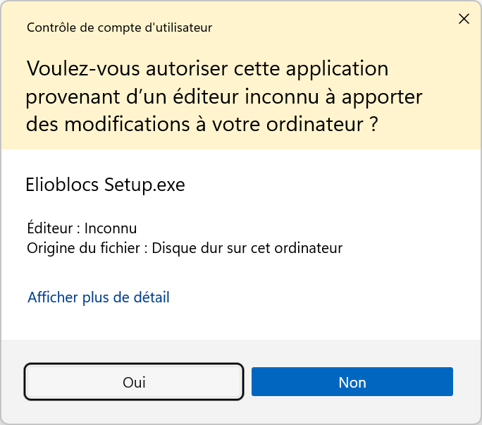 Elioblocs Windows Installation