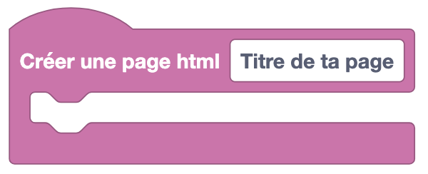 Crea una pagina HTML