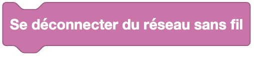 Disconnetti da una rete Wi-Fi