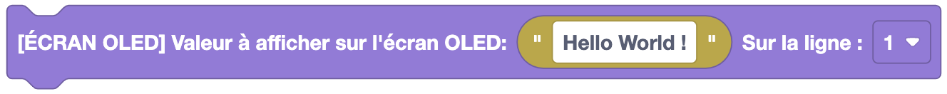 Afișează textul pe ecranul OLED